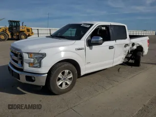 2015 Ford F-150 XL with VIN 1FTEW1CG0FKD61342, listed as a Copart auction lot 50269935 with 113,798 mi miles and Salvage Title. Bid and sale history available at carsss.com. Image 1.