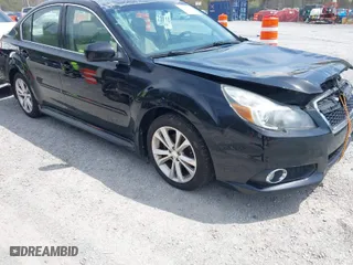 2014 Subaru Legacy 2.5i Limited with VIN 4S3BMBL67E3035813, listed as a IAAI auction lot 42014943 with 130,863 mi miles. Bid and sale history available at carsss.com. Image 1.