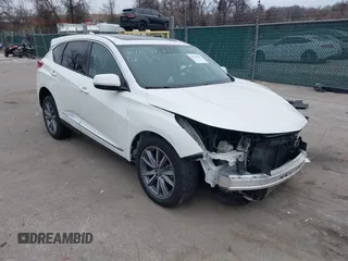 2019 Acura RDX Technology с VIN 5J8TC2H54KL003602, выставлен на аукционе IAAI как лот 41778587 с пробегом 122 031 миль миль и . История ставок и продаж доступна на DreamBid. Изображение 1.