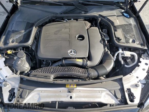 2022 Mercedes-Benz C 300 with VIN W1KWJ8DB9NG116139, listed as a Copart auction lot 87513635 with 15,397 mi miles and Salvage Title. Bid and sale history available at DreamBid. Image 11.