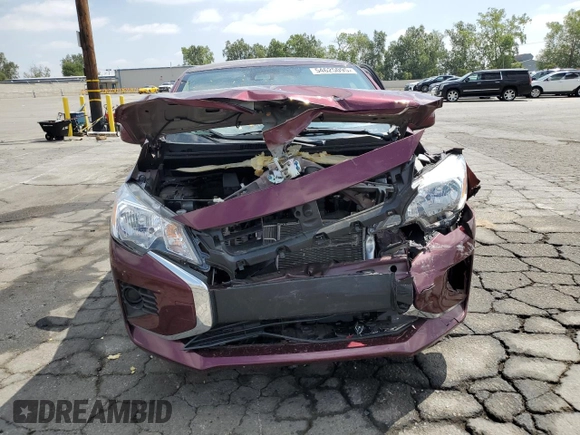 2024 Mitsubishi Mirage ES z VIN ML32FUFJXRHF01755, wystawiony jako Copart lot #54625095 z przebiegiem 12 054 mil mil oraz Szkoda całkowita • Salvage title. Historia ofert i sprzedaży dostępna na DreamBid. Obrazek 5.