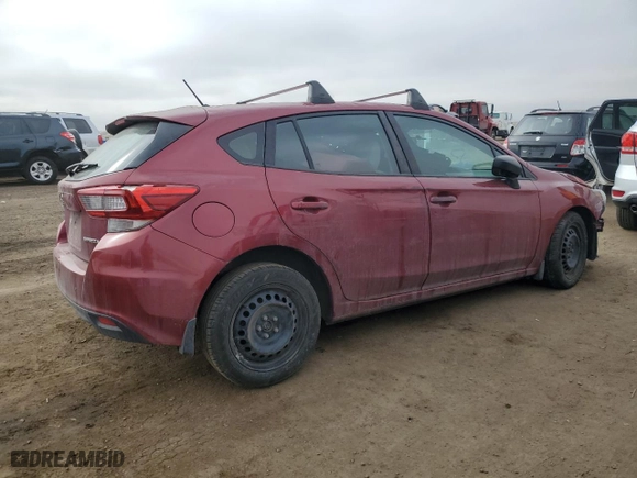 2020 Subaru Impreza with VIN 4S3GTAA69L1726937, listed as a Copart auction lot 43379195 with 68,098 mi miles and Salvage Title. Bid and sale history available at carsss.com. Image 3.