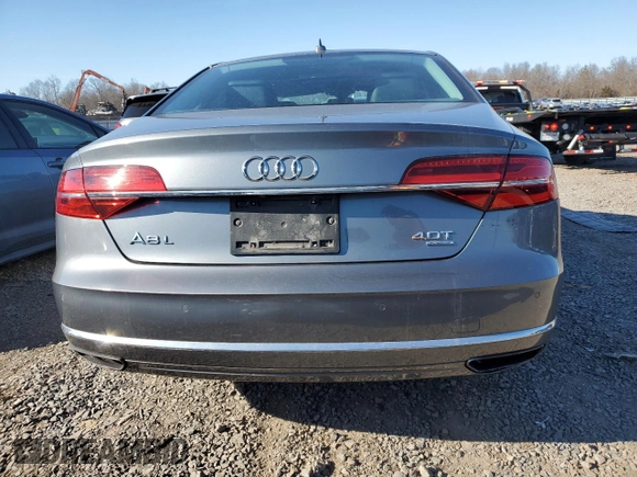 2015 Audi A8 4.0T с VIN WAU32AFD7FN039765, выставлен на аукционе Copart как лот 47642605 с пробегом 85 002 миль миль и Списание • Salvage title. История ставок и продаж доступна на DreamBid. Изображение 6.