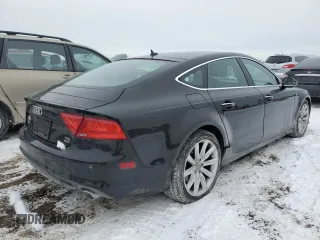 2015 Audi A7 3.0 TDI Prestige with VIN WAU2MAFC1FN056543, listed as a Copart auction lot 44980105 with 86,380 mi miles and Salvage Title. Bid and sale history available at carsss.com. Image 3.