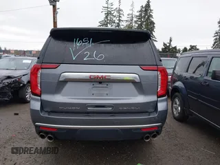 2022 GMC Yukon XL Denali with VIN 1GKS2JKL1NR208671, listed as a IAAI auction lot 39140703 with 28,235 mi miles and . Bid and sale history available at carsss.com. Image 16.