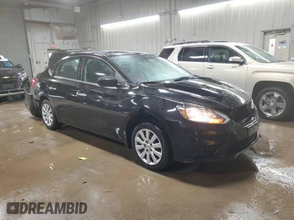 2017 Nissan Sentra S with VIN 3N1AB7AP5HY391072, listed as a Copart auction lot 51464465 with 151,084 mi miles and Salvage Title. Bid and sale history available at carsss.com. Image 4.
