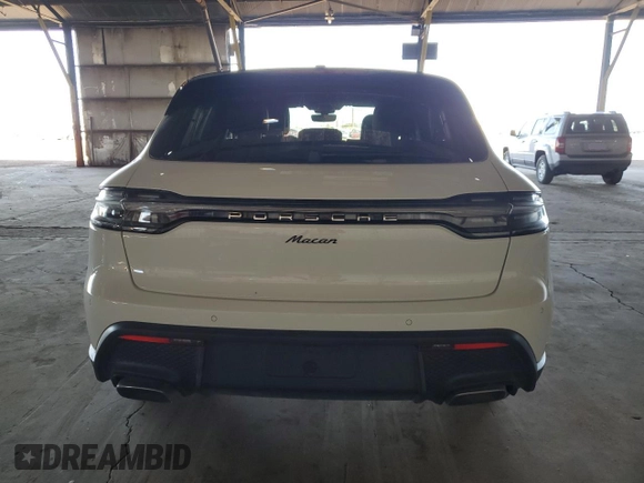 2023 Porsche Macan with VIN WP1AA2A50PLB00727, listed as a Copart auction lot 53501815 with 7,854 mi miles and Salvage Title. Bid and sale history available at carsss.com. Image 6.