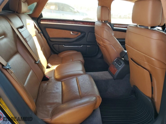 2008 Audi A8 L 4.2L with VIN WAUMV94EX8N000984, listed as a Copart auction lot 88282785 with 184,295 mi miles and Clean Title. Bid and sale history available at carsss.com. Image 10.