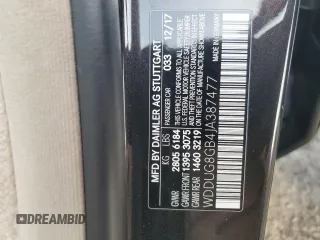 2018 Mercedes-Benz S 560 with VIN WDDUG8GB4JA387477, listed as a Copart auction lot 86575774 with 53,624 mi miles and Salvage Title. Bid and sale history available at carsss.com. Image 12.