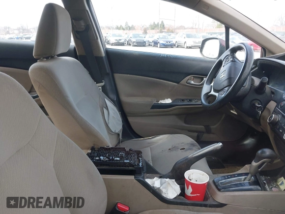 2013 Honda Civic LX with VIN 19XFB2F51DE268944, listed as a IAAI auction lot 41900014 with 168,348 mi miles and . Bid and sale history available at DreamBid. Image 5.