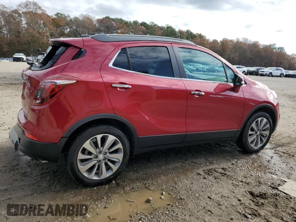 2019 Buick Encore Preferred with VIN KL4CJASB7KB705765, listed as a Copart auction lot 85060254 with 75,988 mi miles and Salvage Title. Bid and sale history available at carsss.com. Image 3.