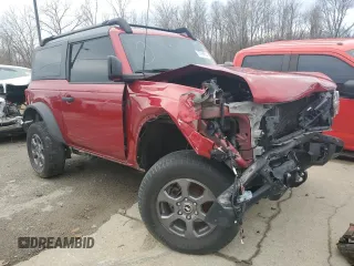 2021 Ford Bronco с VIN 1FMDE5CP4MLA64180, выставлен на аукционе Copart как лот 73194854 с пробегом 54 227 миль миль и Списание • Salvage title. История ставок и продаж доступна на DreamBid. Изображение 4.