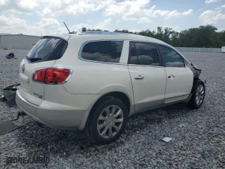 2011 Buick Enclave CXL-2 with VIN 5GAKRCED2BJ345427, listed as a Copart auction lot 51510845 with 217,201 mi miles and Salvage Title. Bid and sale history available at carsss.com. Image 3.