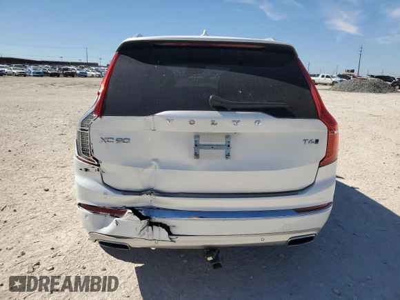 2021 Volvo XC90 Inscription with VIN YV4A22PLXM1702592, listed as a Copart auction lot 46461975 with 42,454 mi miles and Salvage Title. Bid and sale history available at carsss.com. Image 6.