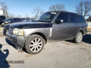 2006 Land Rover Range Rover SC with VIN SALMF13456A231055, listed as a Copart auction lot 44469654 with 205,267 mi miles and Salvage title. Bid and sale history available at DreamBid. Image 1.
