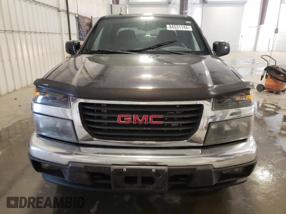 2009 GMC Canyon SLE1 with VIN 1GTDT13E298161048, listed as a Copart auction lot 84531144 with 190,353 mi miles and Clean Title. Bid and sale history available at carsss.com. Image 5.