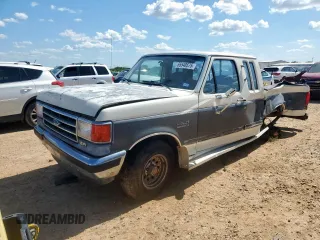 1991 Ford F-150 с VIN 1FTEX15N9MKB17209, выставлен на аукционе Copart как лот 65548575 с пробегом 48 467 миль миль и Списание • Salvage title. История ставок и продаж доступна на DreamBid. Изображение 1.