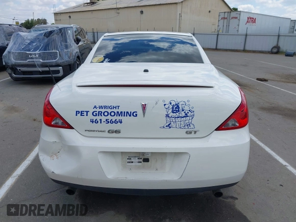 2008 Pontiac G6 GT with VIN 1G2ZH361484248164, listed as a IAAI auction lot 42143111 with 103,161 mi miles and . Bid and sale history available at DreamBid. Image 16.