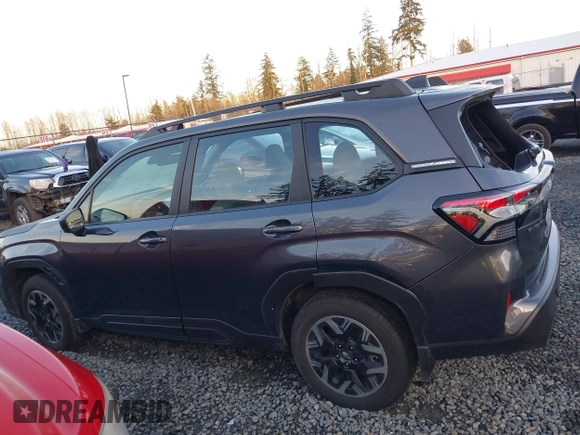 2025 Subaru Forester with VIN JF2SLDACXSH412044, listed as a IAAI auction lot 41273371 with 6,816 mi miles and . Bid and sale history available at DreamBid. Image 14.