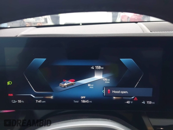 2024 BMW i5 eDrive40 with VIN WBY33FK06RCR97424, listed as a IAAI auction lot 42173284 with 18,645 mi miles and . Bid and sale history available at DreamBid. Image 7.