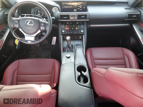 2018 Lexus IS 300 z VIN JTHC81D26J5033191, wystawiony jako Copart lot #53259005 z przebiegiem 62 295 mil mil oraz Szkoda całkowita • Salvage title. Historia ofert i sprzedaży dostępna na DreamBid. Obrazek 8.