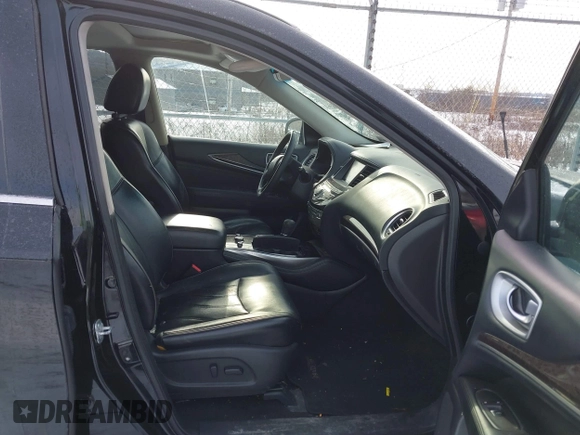 2015 Infiniti QX60 with VIN 5N1AL0MM3FC501539, listed as a IAAI auction lot 41363316 with 172,242 mi miles. Bid and sale history available at carsss.com. Image 5.