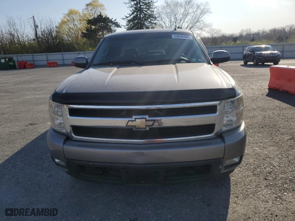 2007 Chevrolet Silverado 1500 LTZ with VIN 2GCEK19J071693524, listed as a Copart auction lot 53848485 with 145,148 mi miles and Salvage Title. Bid and sale history available at carsss.com. Image 5.