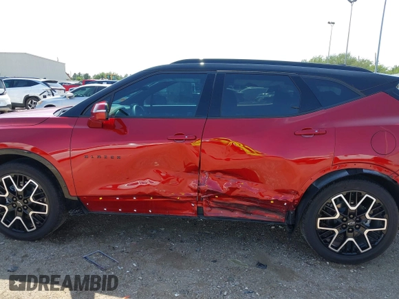 2024 Chevrolet Blazer RS с VIN 3GNKBERS2RS283650, выставлен на аукционе IAAI как лот 42205111 с пробегом 7 384 миль миль и . История ставок и продаж доступна на DreamBid. Изображение 15.