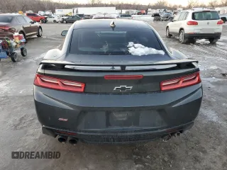 2018 Chevrolet Camaro 2SS with VIN 1G1FH1R72J0176566, listed as a Copart auction lot 87907715 with Not provided miles and Salvage title. Bid and sale history available at DreamBid. Image 6.