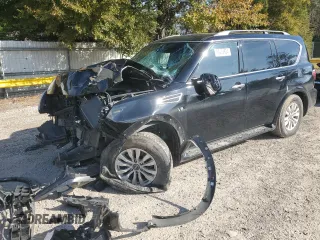 2021 Nissan Armada SV with VIN JN8AY2AC6M9147611, listed as a Copart auction lot 84439934 with Not Provided miles and Salvage Title. Bid and sale history available at carsss.com. Image 1.