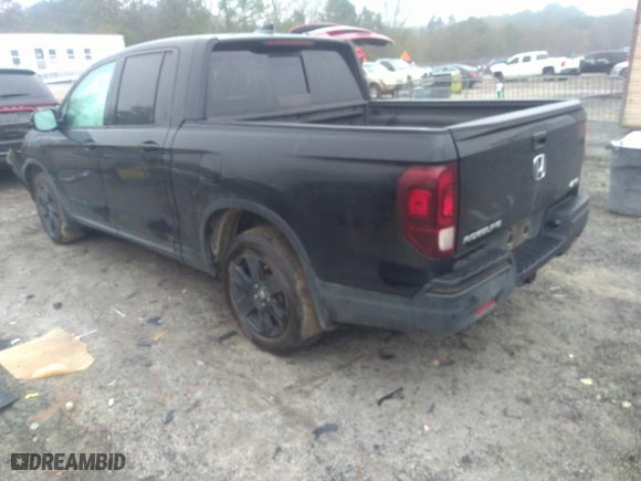 2018 Honda Ridgeline Black Edition with VIN 5FPYK3F86JB010781, listed as a IAAI auction lot 41553898 with 240,512 mi miles. Bid and sale history available at carsss.com. Image 3.