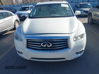 2013 Infiniti JX35 with VIN 5N1AL0MMXDC322380, listed as a IAAI auction lot 41862620 with 168,436 mi miles. Bid and sale history available at carsss.com. Image 11.