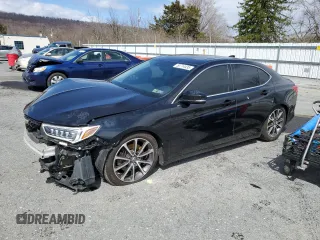 2020 Acura TLX with VIN 19UUB2F33LA002835, listed as a Copart auction lot 50714435 with 59,297 mi miles and Salvage title. Bid and sale history available at DreamBid. Image 1.
