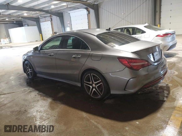 2018 Mercedes-Benz CLA 250 with VIN WDDSJ4EB2JN517818, listed as a Copart auction lot 63751725 with 94,120 mi miles and Clean title. Bid and sale history available at DreamBid. Image 2.