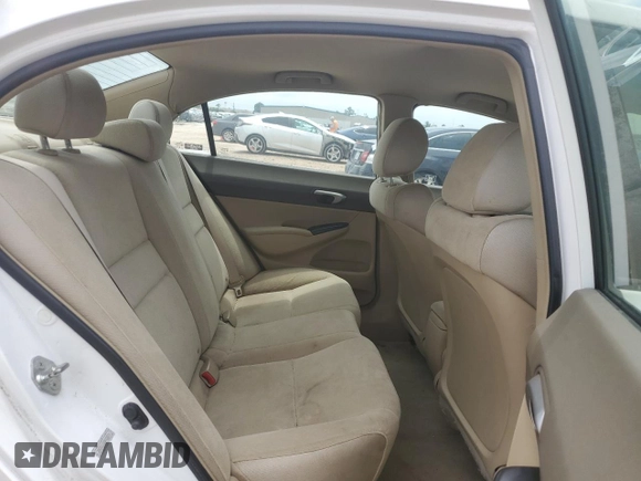 2008 Honda Civic LX with VIN 2HGFA165X8H328874, listed as a Copart auction lot 53708555 with 99,868 mi miles and Salvage Title. Bid and sale history available at DreamBid. Image 10.