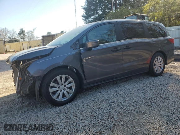 2019 Honda Odyssey LX with VIN 5FNRL6H25KB102017, listed as a Copart auction lot 50151955 with 83,145 mi miles and Salvage Title. Bid and sale history available at DreamBid. Image 1.