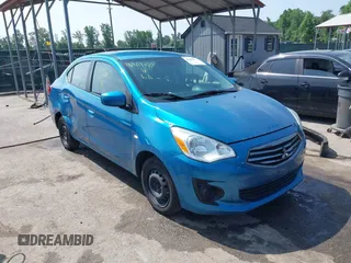 2017 Mitsubishi Mirage ES with VIN ML32F3FJ5HHF09741, listed as a IAAI auction lot 42419772 with 86,596 mi miles and . Bid and sale history available at DreamBid. Image 1.