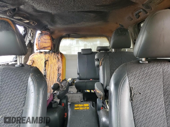2011 Toyota Sienna SE with VIN 5TDXK3DC0BS121254, listed as a Copart auction lot 58588875 with 151,334 mi miles and Salvage title. Bid and sale history available at DreamBid. Image 10.