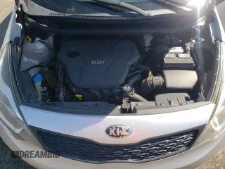 2013 Kia Rio LX with VIN KNADM4A31D6287516, listed as a Copart auction lot 70852374 with 224,058 mi miles and Salvage Title. Bid and sale history available at DreamBid. Image 12.