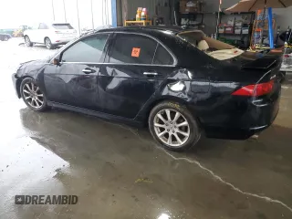 2008 Acura TSX Nav with VIN JH4CL96918C006087, listed as a Copart auction lot 43592125 with 222,073 mi miles and Salvage title. Bid and sale history available at DreamBid. Image 2.
