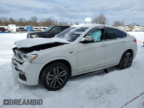2017 BMW X4 M40i с VIN 5UXXW7C58H0U26056, выставлен на аукционе Copart как лот 88751415 с пробегом Не указан миль и Списание • Salvage title. История ставок и продаж доступна на DreamBid. Изображение 1.