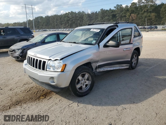 2006 Jeep Grand Cherokee Laredo with VIN 1J4HS48N16C210306, listed as a Copart auction lot 78477124 with 0 mi miles and Salvage Title. Bid and sale history available at carsss.com. Image 1.