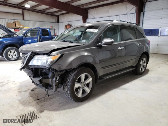 2012 Acura MDX Tech/Entertainment Pkg with VIN 2HNYD2H45CH512843, listed as a Copart auction lot 50388295 with 184,599 mi miles and Salvage Title. Bid and sale history available at carsss.com. Image 1.