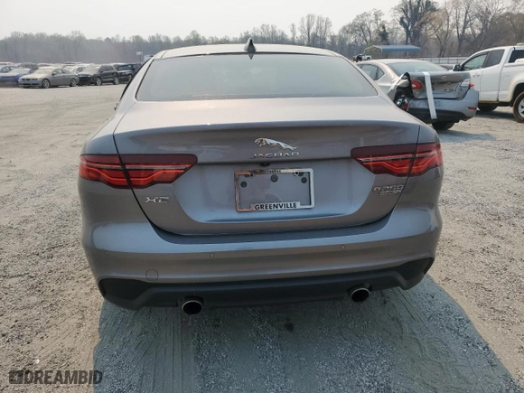 2020 Jaguar XE S with VIN SAJAE4FX3LCP64897, listed as a Copart auction lot 50577185 with 15,639 mi miles and Salvage Title. Bid and sale history available at carsss.com. Image 6.