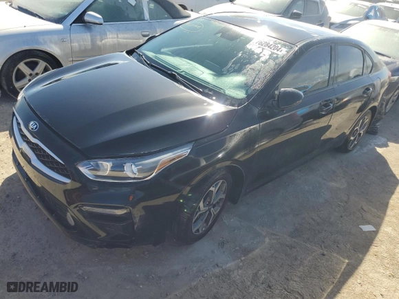 2019 Kia Forte LXS with VIN 3KPF24AD7KE057710, listed as a Copart auction lot 76284204 with 0 mi miles and Salvage Title. Bid and sale history available at carsss.com. Image 1.