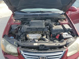 2009 Kia Spectra EX with VIN KNAFE221495646233, listed as a Copart auction lot 69638784 with 168,178 mi miles and Salvage Title. Bid and sale history available at carsss.com. Image 11.