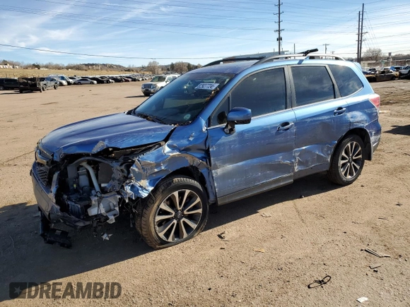 2018 Subaru Forester Premium with VIN JF2SJGECXJH511415, listed as a Copart auction lot 82927724 with 85,939 mi miles and Salvage Title. Bid and sale history available at carsss.com. Image 1.