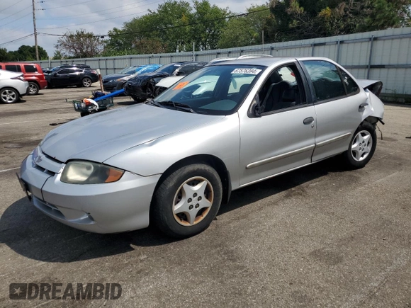 2003 Chevrolet Cavalier with VIN 1G1JC52F837246809, listed as a Copart auction lot 77841814 with 162,252 mi miles and Salvage Title. Bid and sale history available at carsss.com. Image 1.
