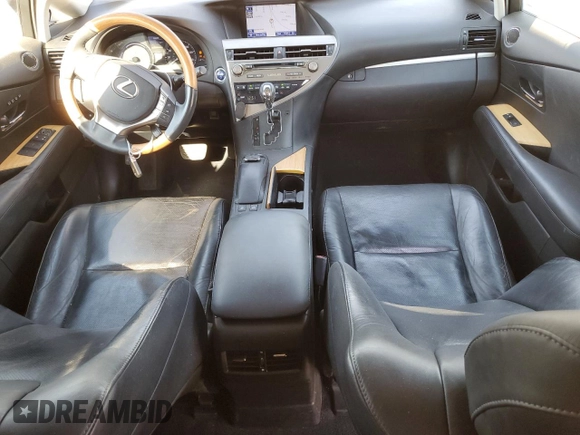 2015 Lexus RX 450h with VIN 2T2ZB1BAXFC003348, listed as a Copart auction lot 88293535 with 107,161 mi miles and Salvage Title. Bid and sale history available at DreamBid. Image 8.