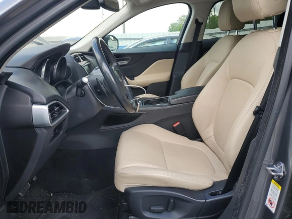 2017 Jaguar F-Pace 35t Premium with VIN SADCJ2BVXHA059128, listed as a Copart auction lot 52948875 with 108,469 mi miles and Clean Title. Bid and sale history available at DreamBid. Image 7.